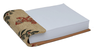 Fabric Covered Note Pad Holder